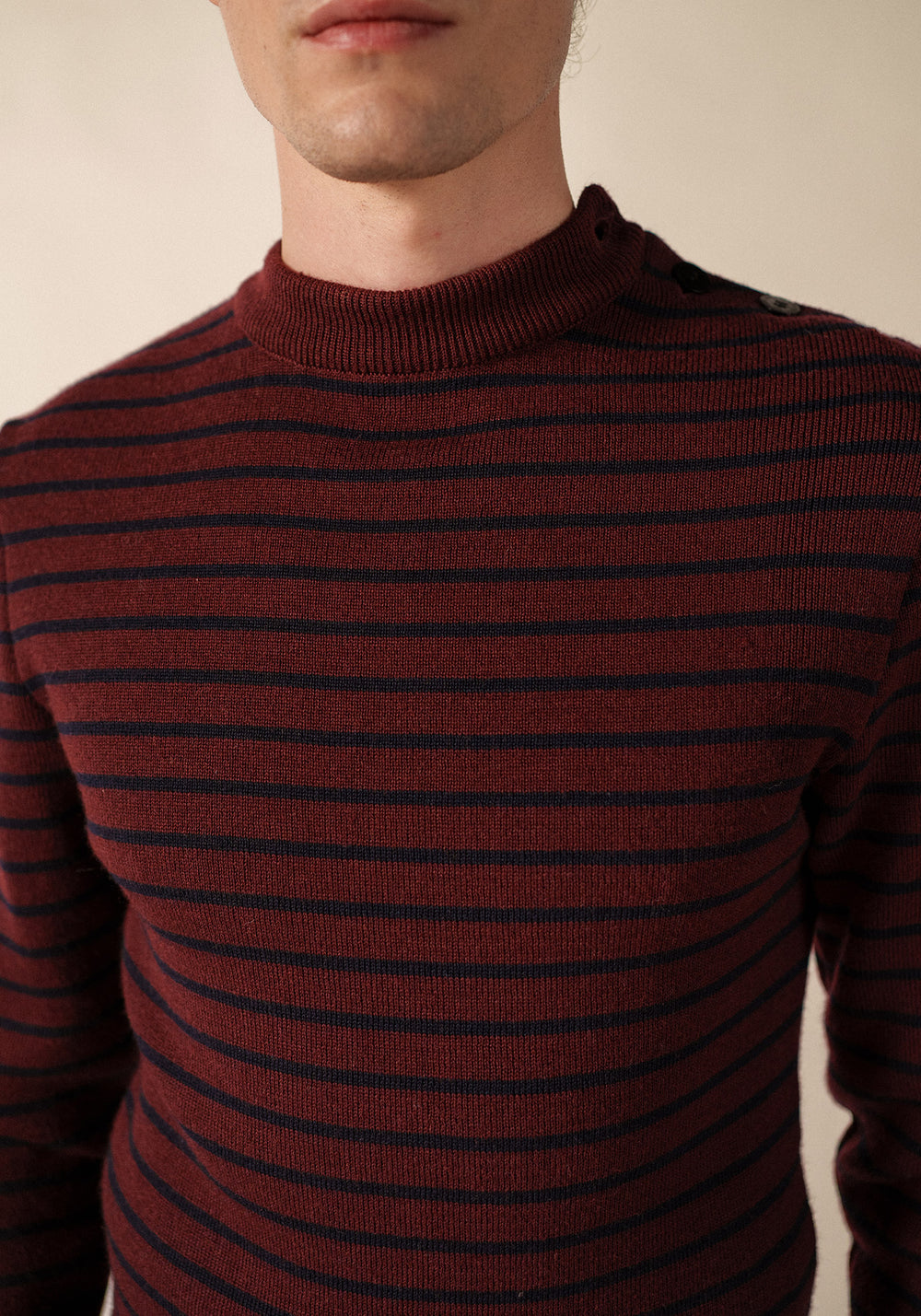 Matelot sailor jumper (TWEED/MARINE)