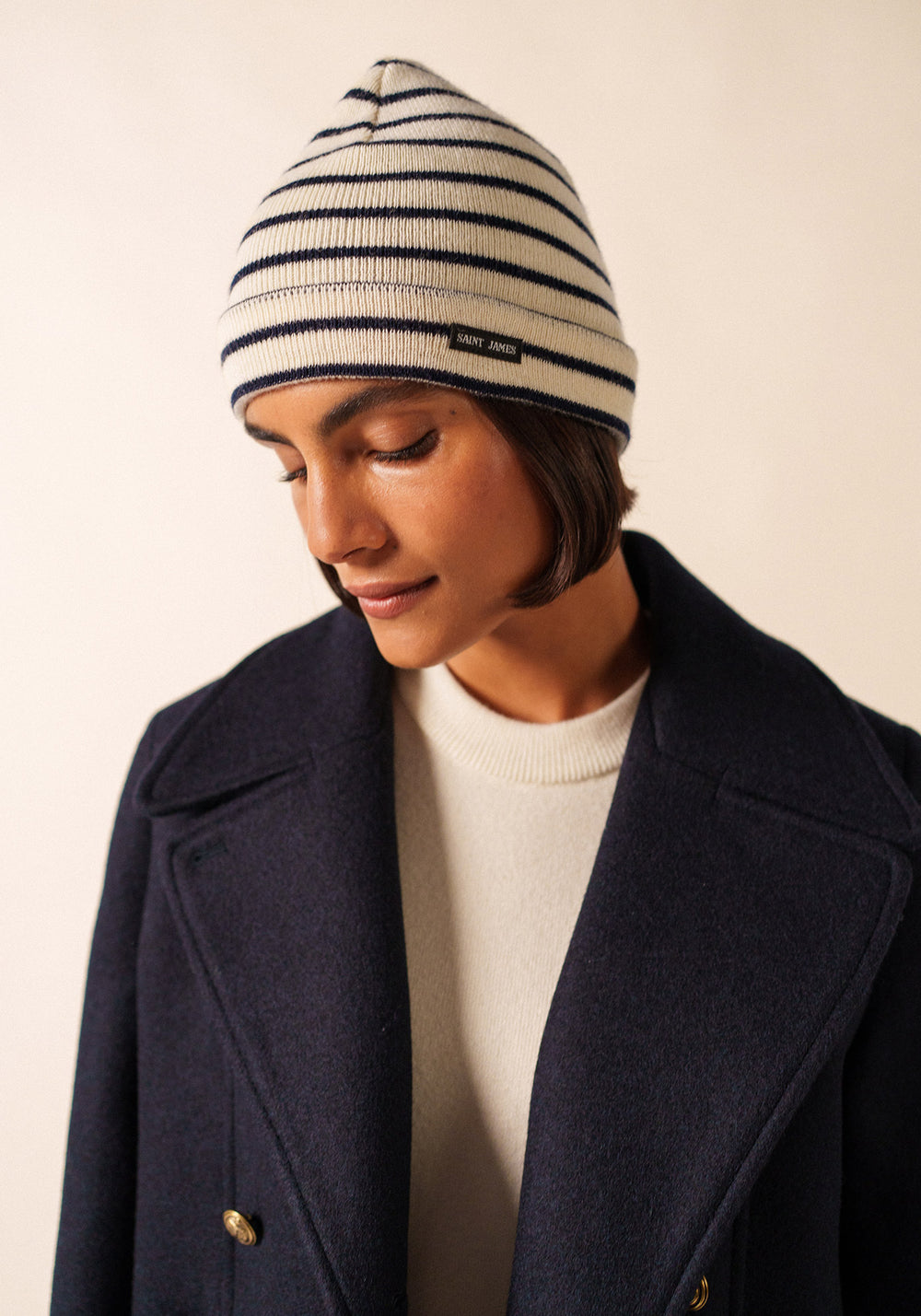 Sailor hat (ECRU/MARINE)