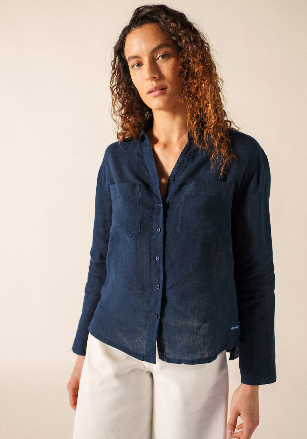 Charlène shirt (MARINE)