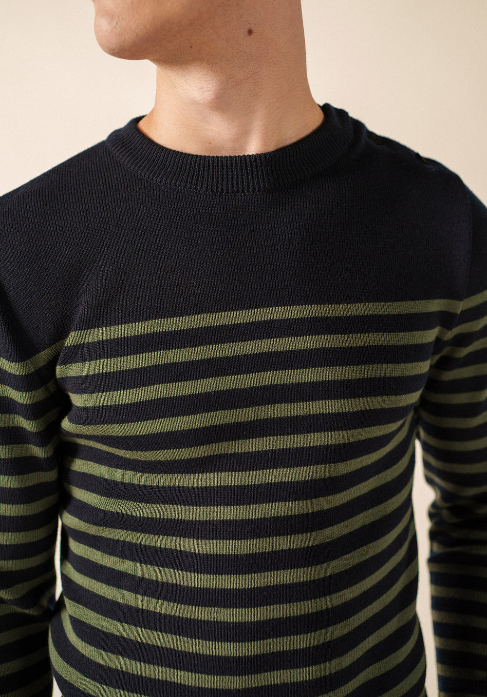 Rochefort sailor jumper (NAVY/ALGUE)
