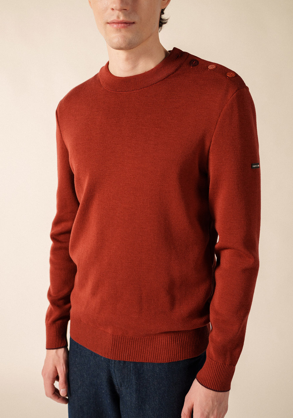Rives jumper (TERRACOTTA/TWEED)
