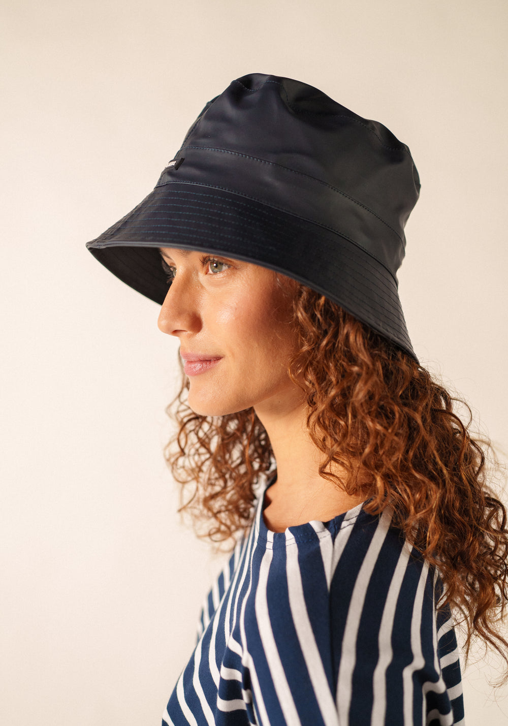 Rain bucket hat (MARINE)