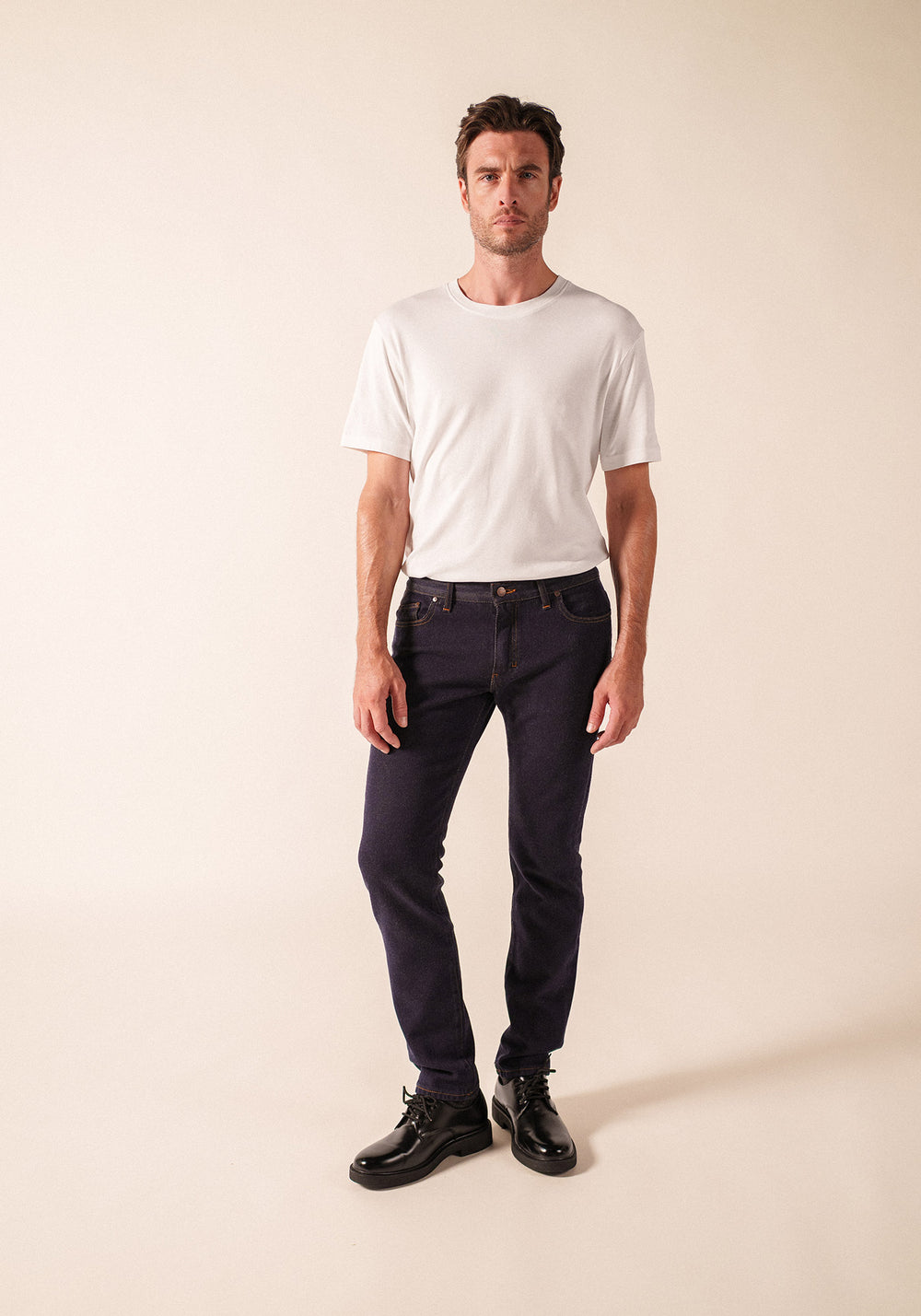 Alphone Mérinos jeans x Atelier Tuffery (MARINE)