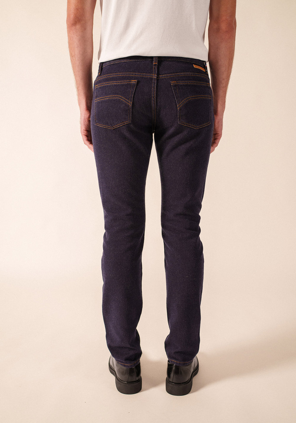 Alphone Mérinos jeans x Atelier Tuffery (MARINE)