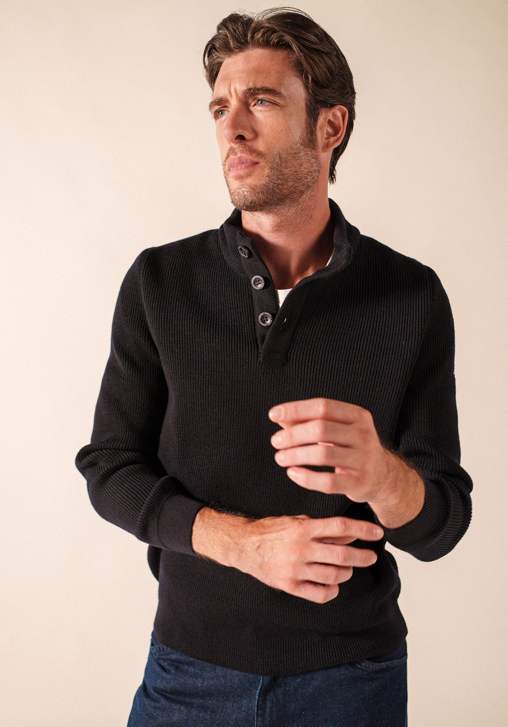 Bourboule jumper (NAVY)