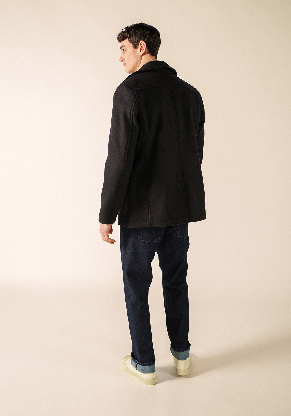 St Hilaire peacoat (NAVY)
