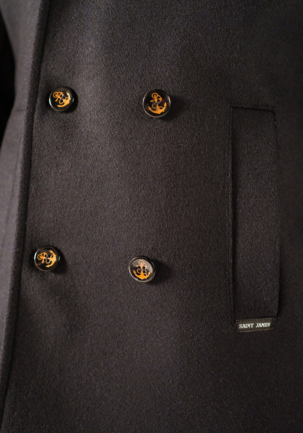St Hilaire peacoat (NAVY)