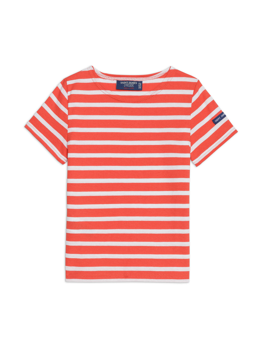 Levant kid Breton shirt (PIGMENT/NEIGE)