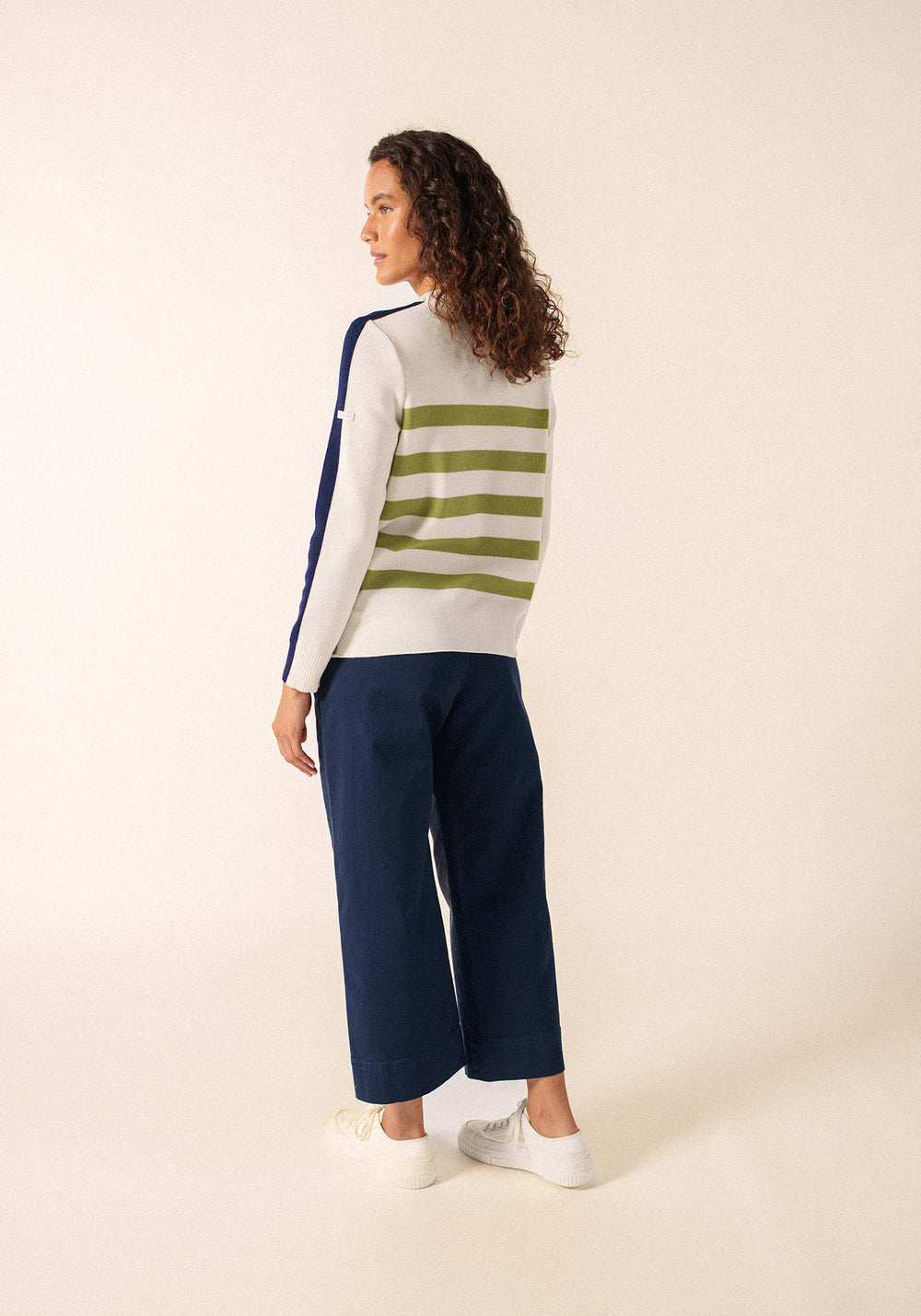 Chausey jumper (BLANC/OIL/INSIGNE)