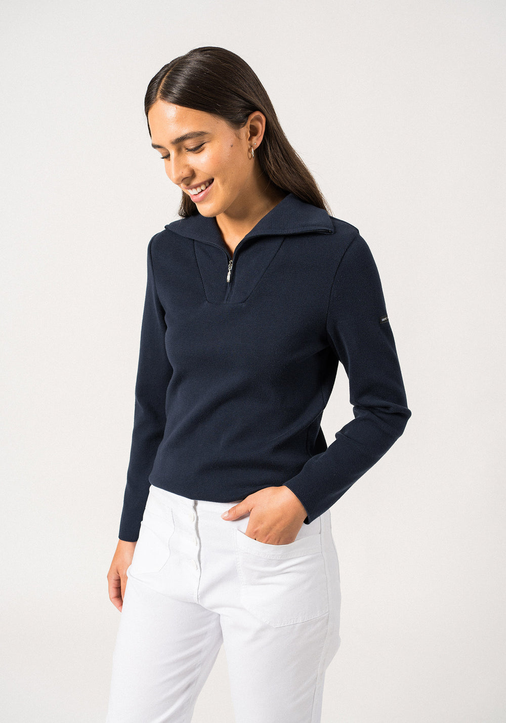 Passerelle cotton jumper (MARINE)