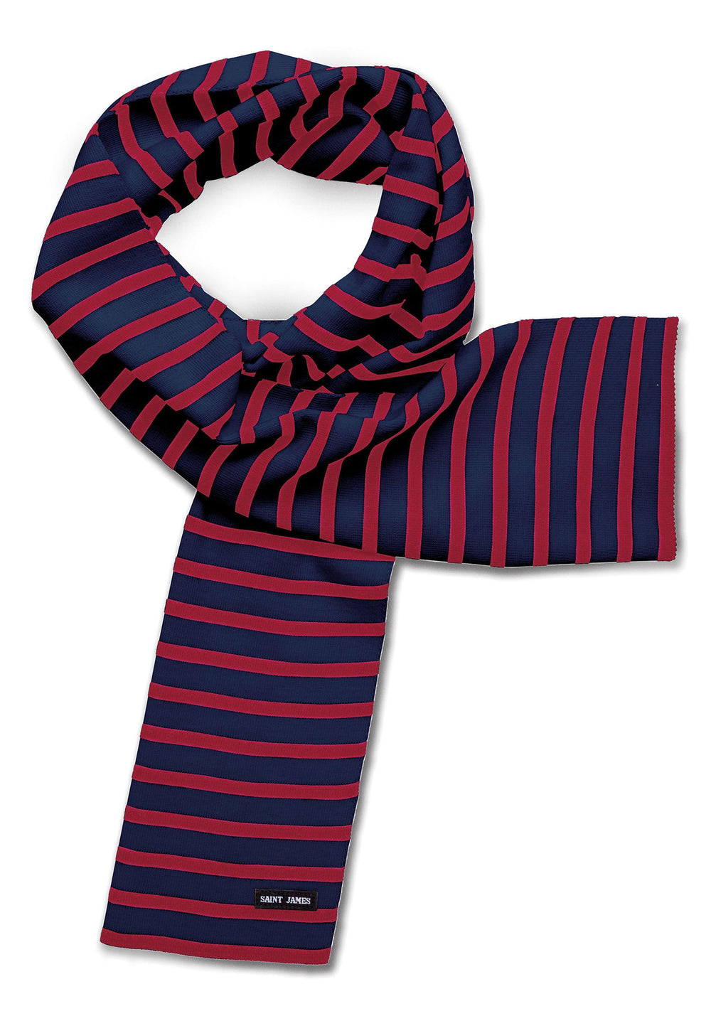 Duguay scarf (NAVY/TULIPE)