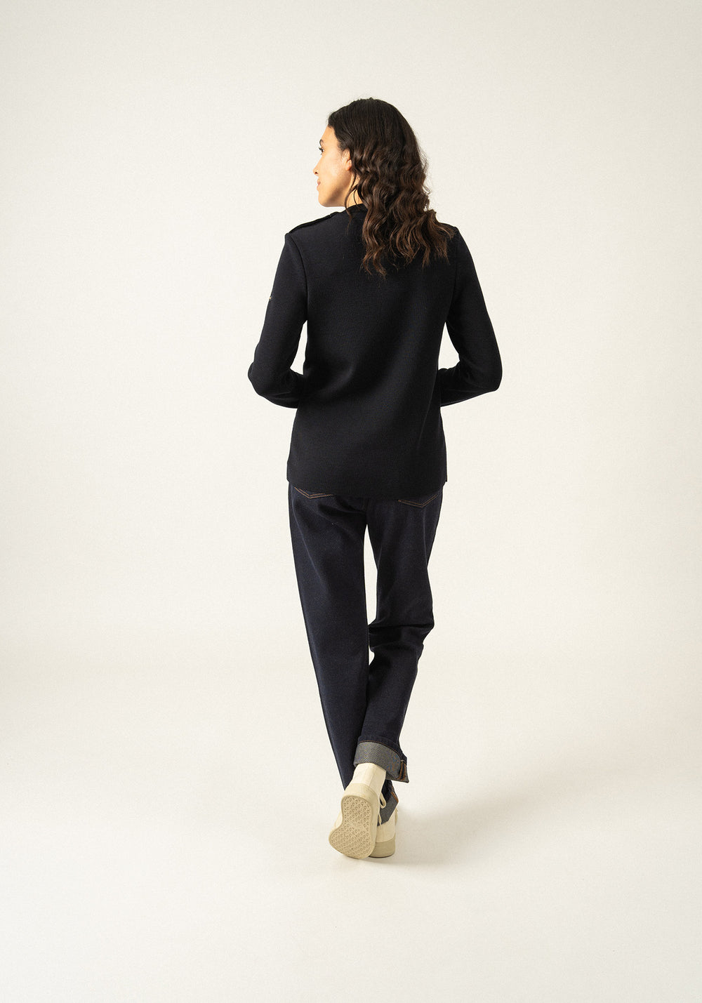 Brégançon jumper x La tour Eiffel (NAVY/BRONZE)