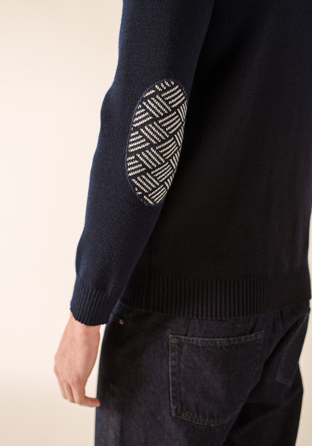 Cancale Equipage sailor jumper (MARINE/ECRU)