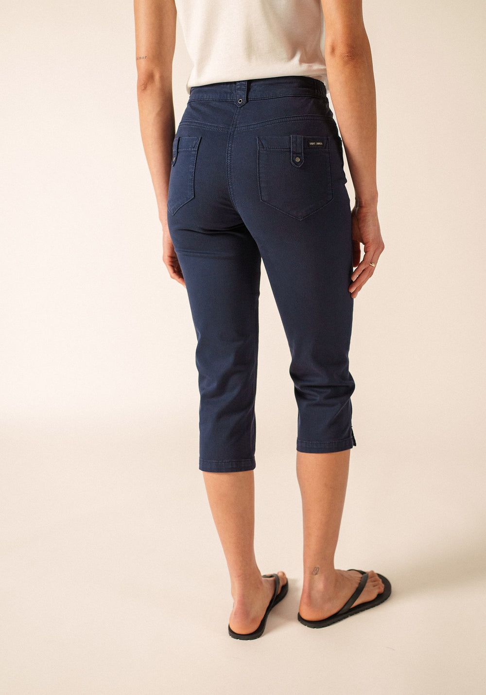 Elodie Capri pants (MARINE)