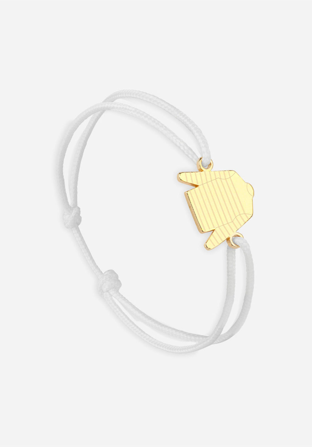 Breton shirt bracelet x Le Vent à la Française (OR/BLANC)