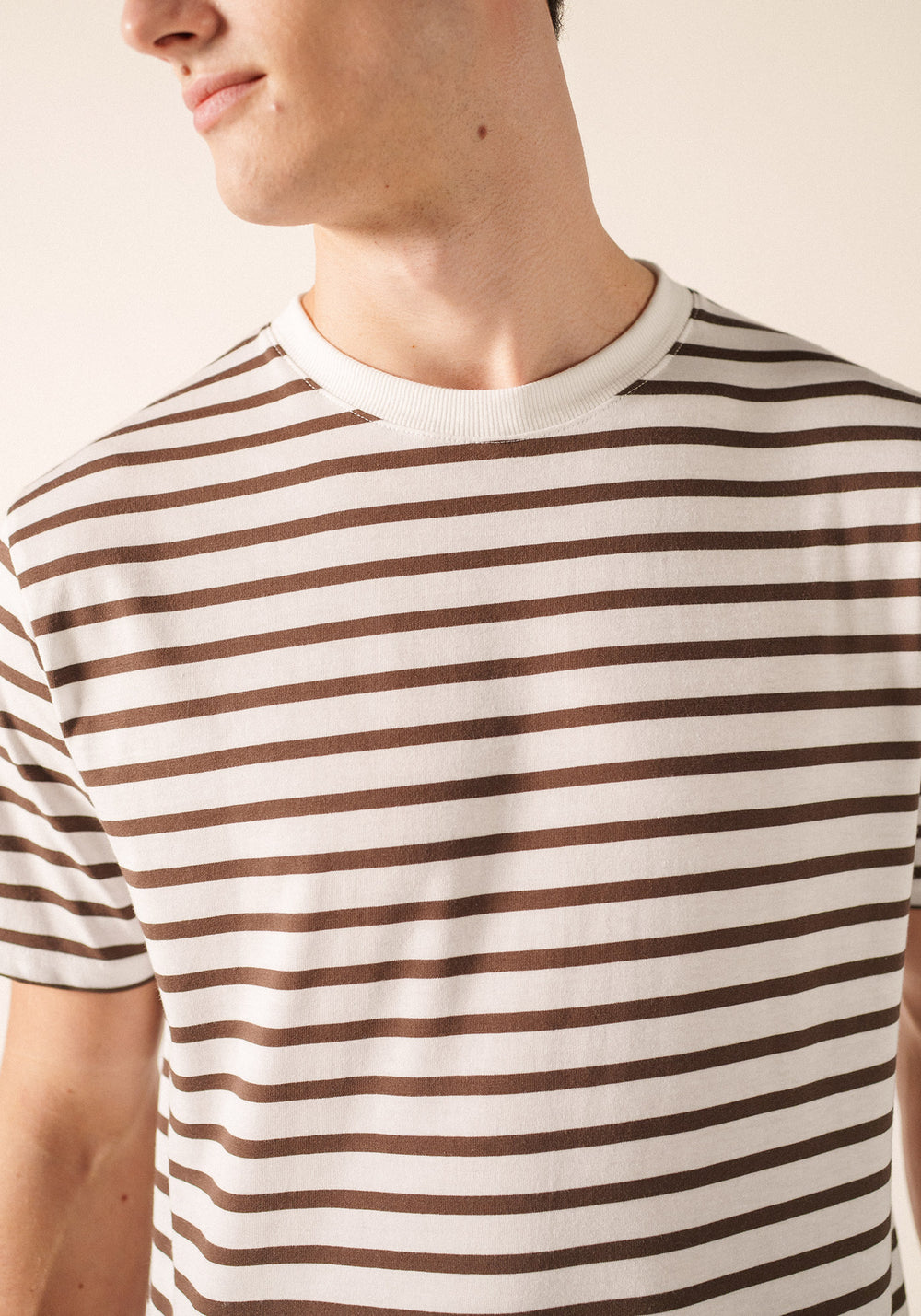 Plouider Sailor Striped Shirt (NEIGE/EXPRESSO)
