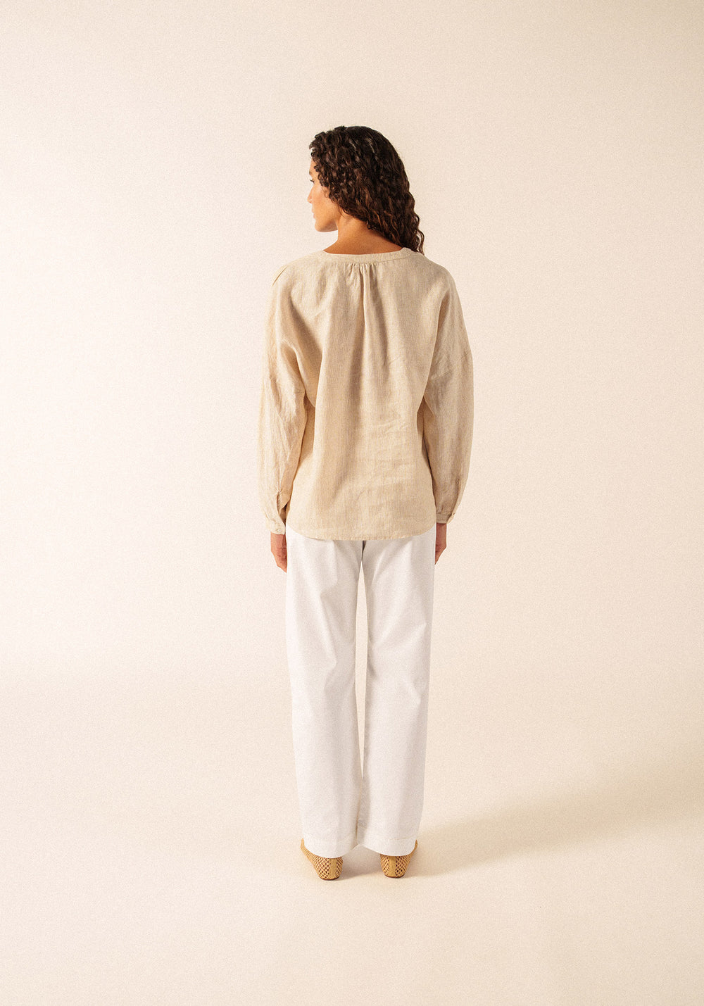 Charlotte Shirt (BLANC/EXPRESSO)