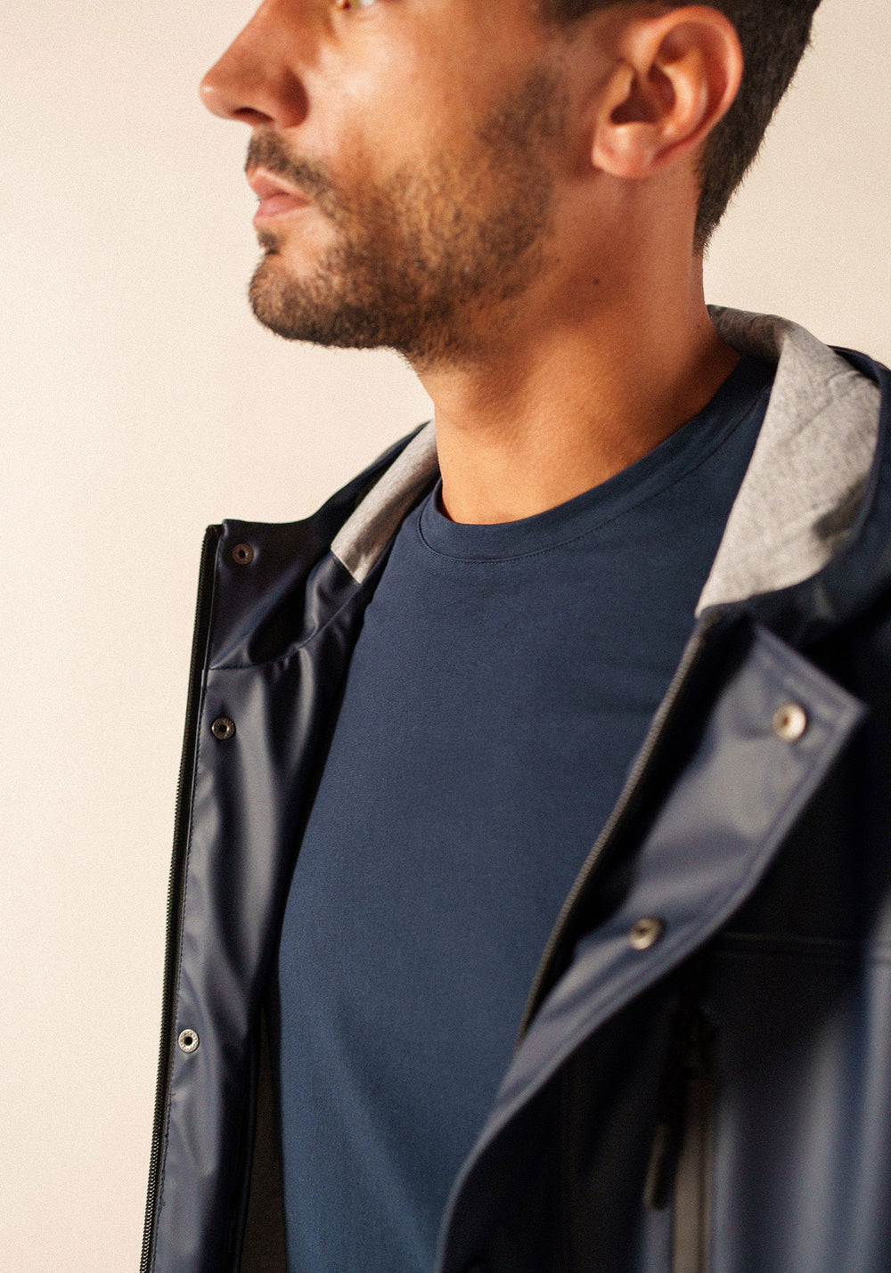 St Hélio Raincoat (NAVY)