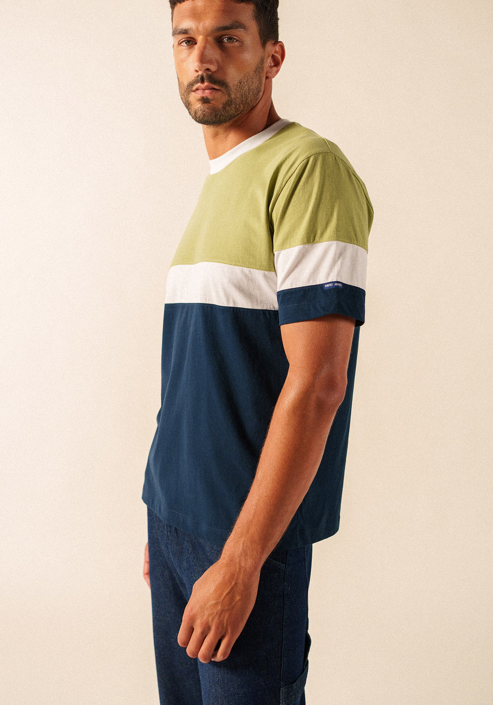 Peyo T-shirt (OIL/MARINE)