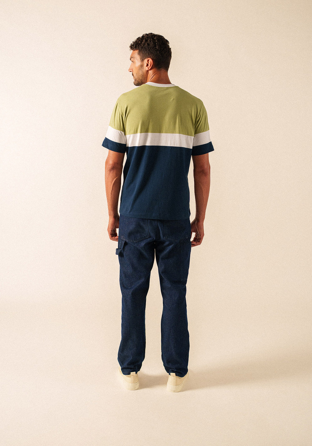 Peyo T-shirt (OIL/MARINE)