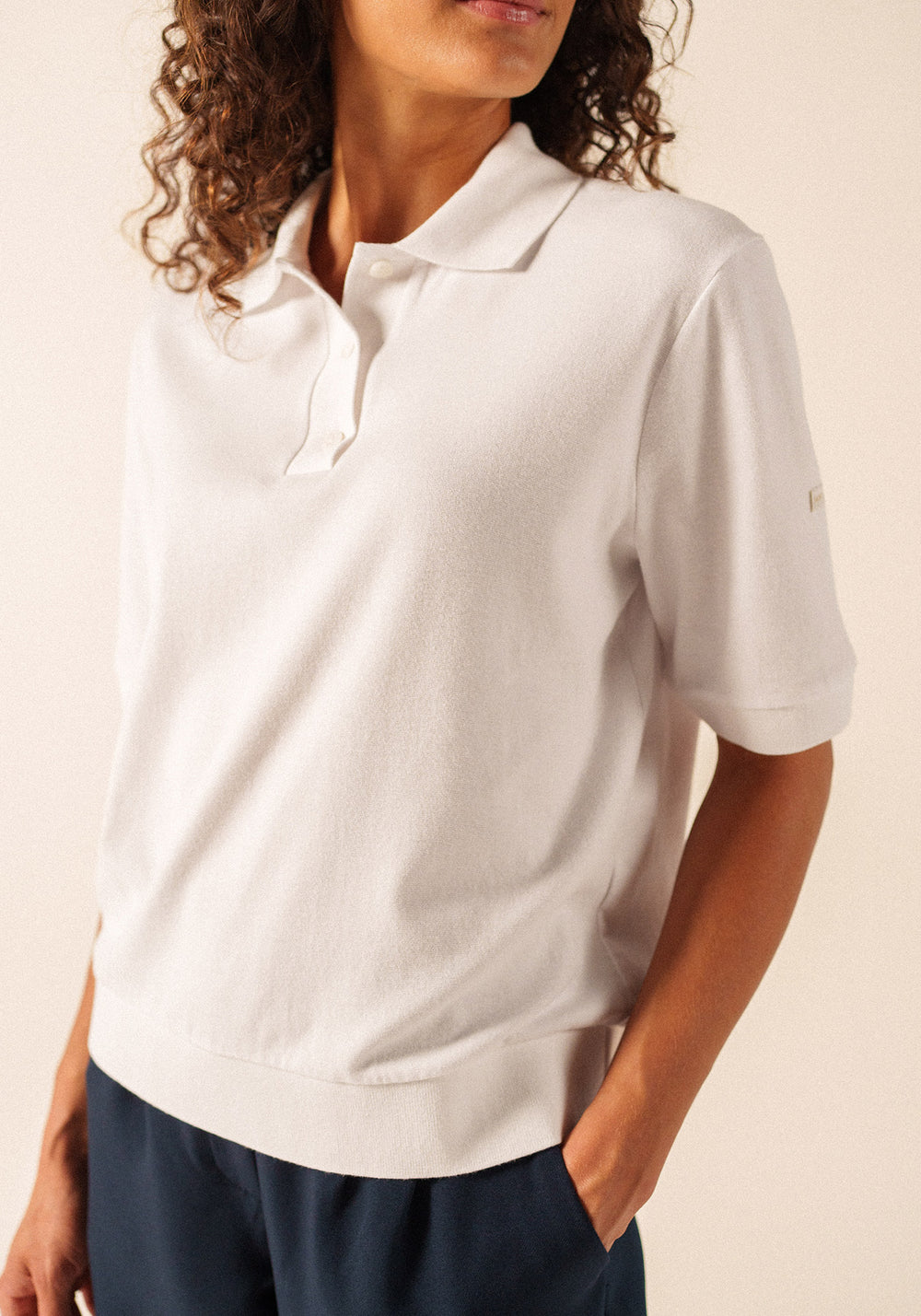 Carola Polo Shirt (BLANC)