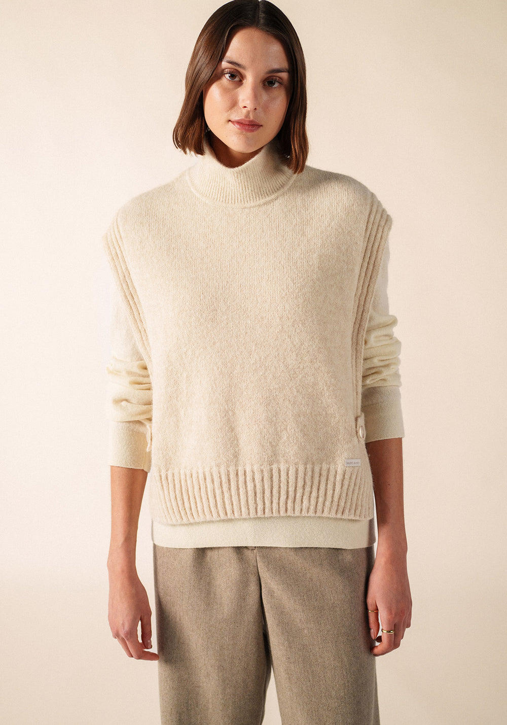 Ciboure Knitted Tabard (ECUME)