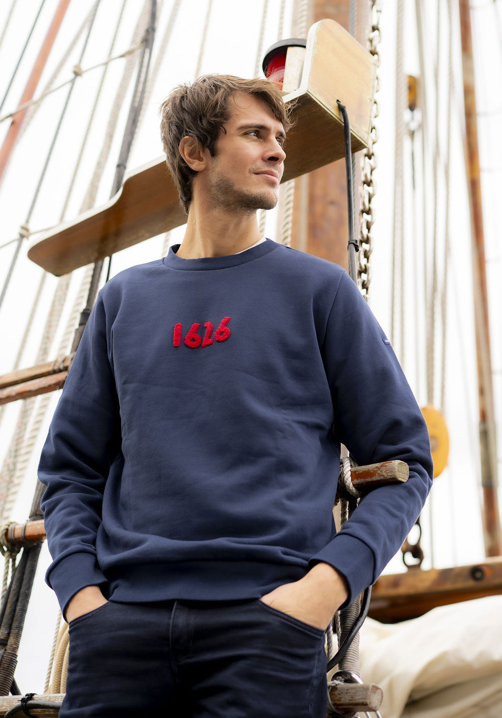 Jean Bart x Marine nationale Sweatshirt (AMIRAL/TULIPE)