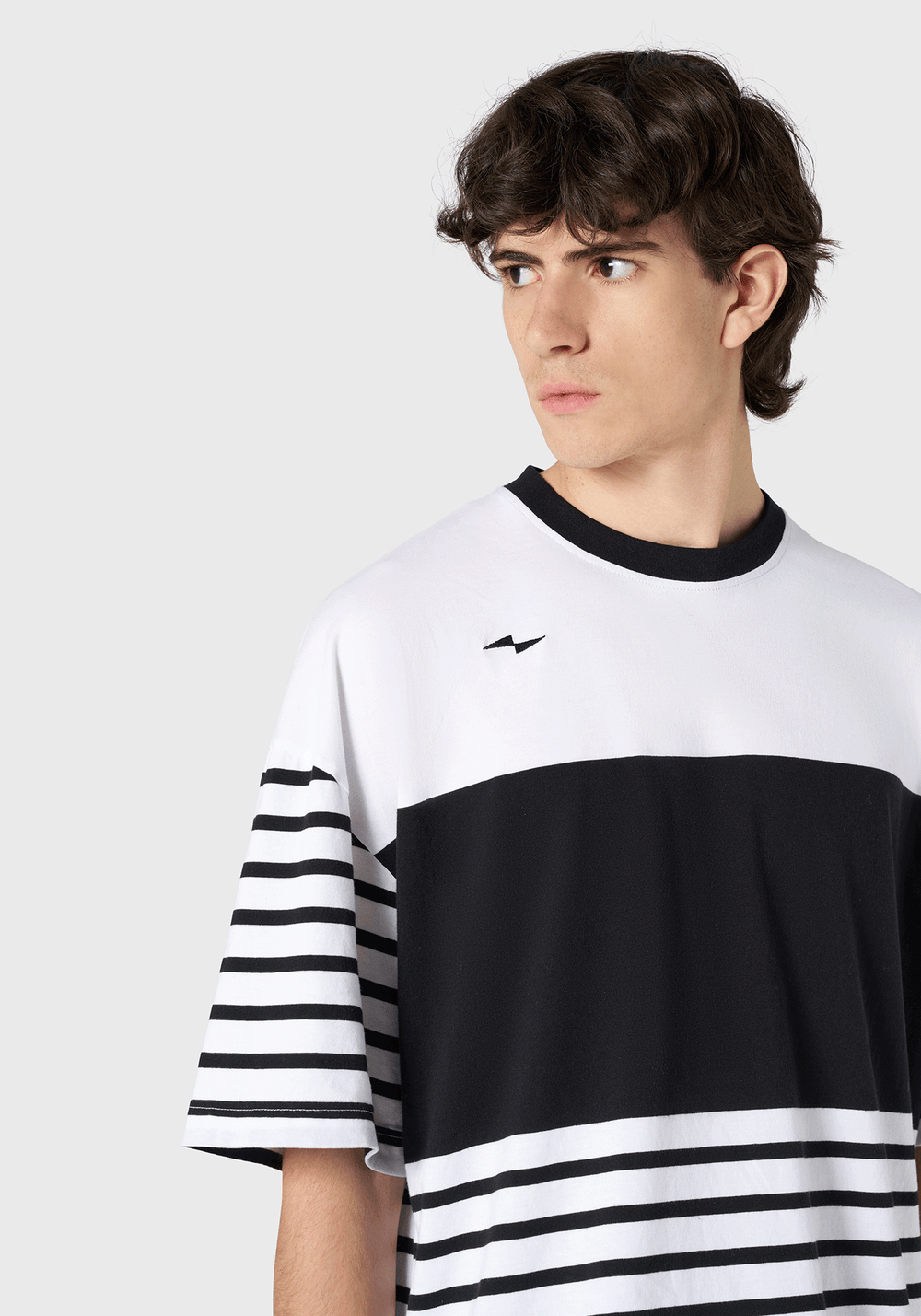 Villeroki T-Shirt x AVNIER (BLANC/NOIR)