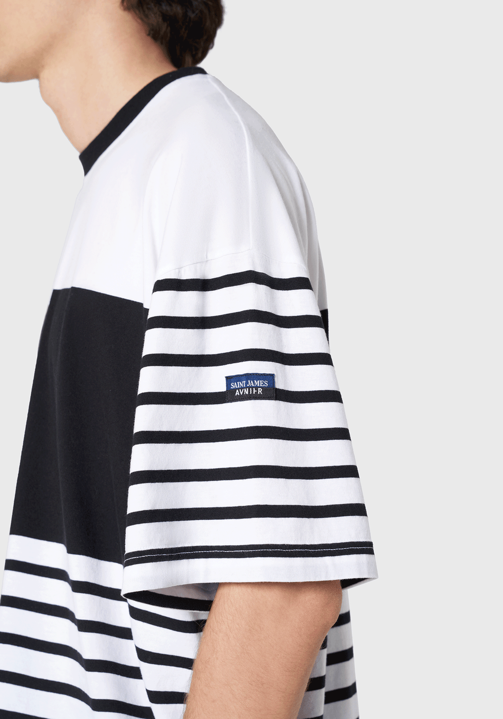 Villeroki T-Shirt x AVNIER (BLANC/NOIR)