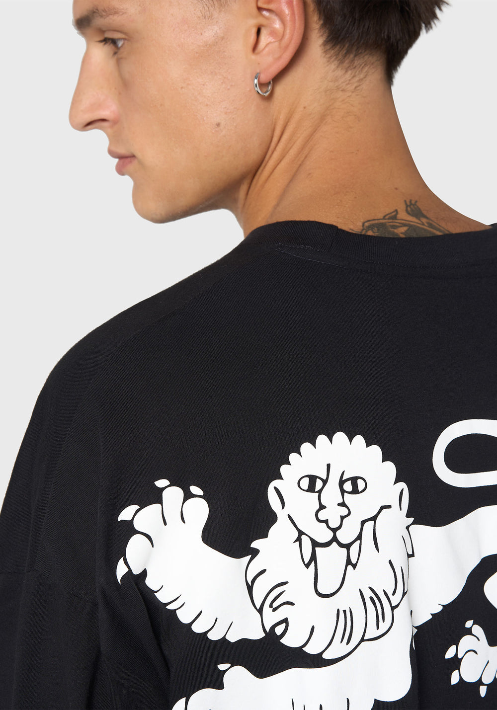 Yocaen t-shirt - SAINT JAMES x AVNIER (NOIR)