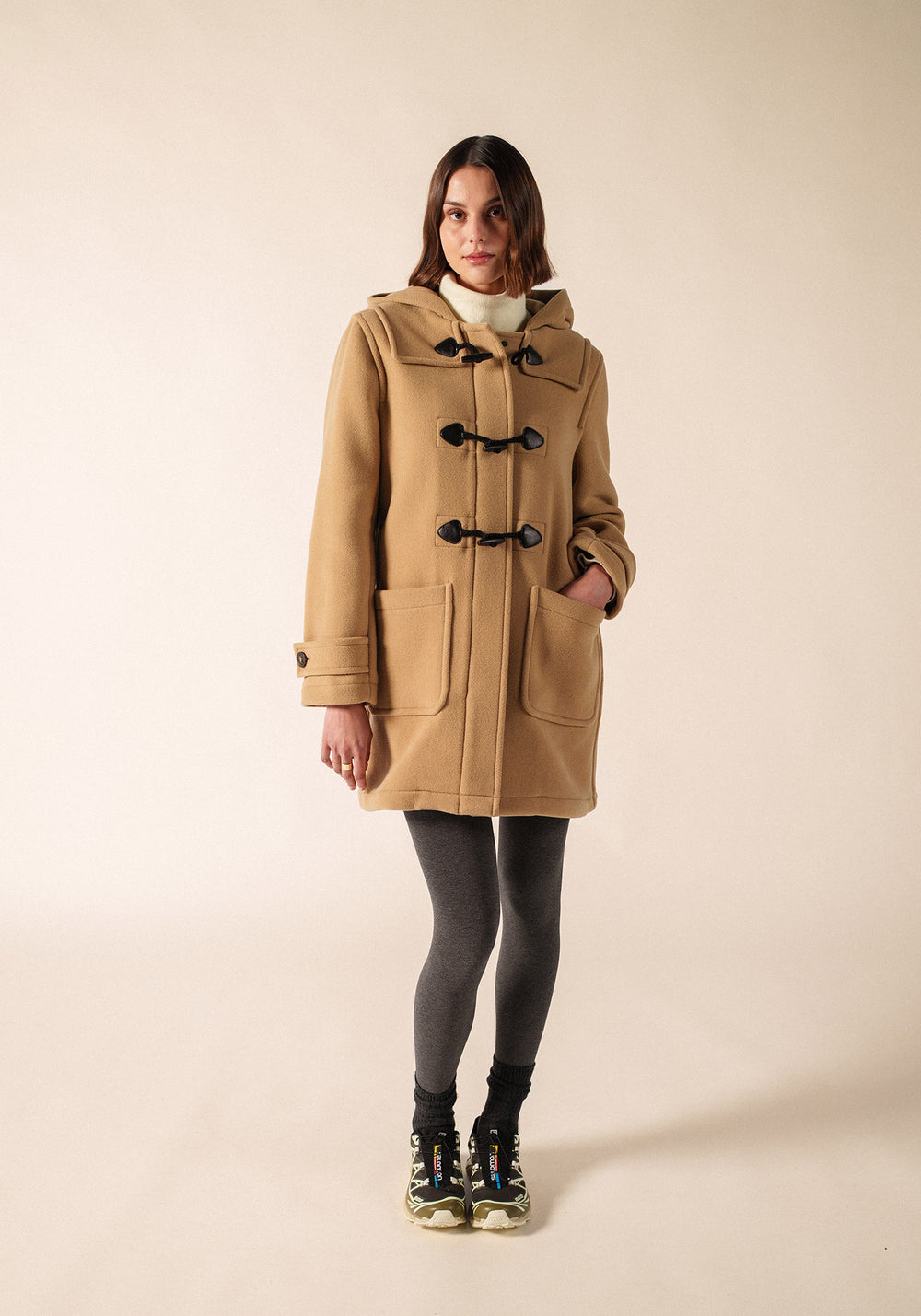 Classic Duffle Coat (BEIGE FONCE)