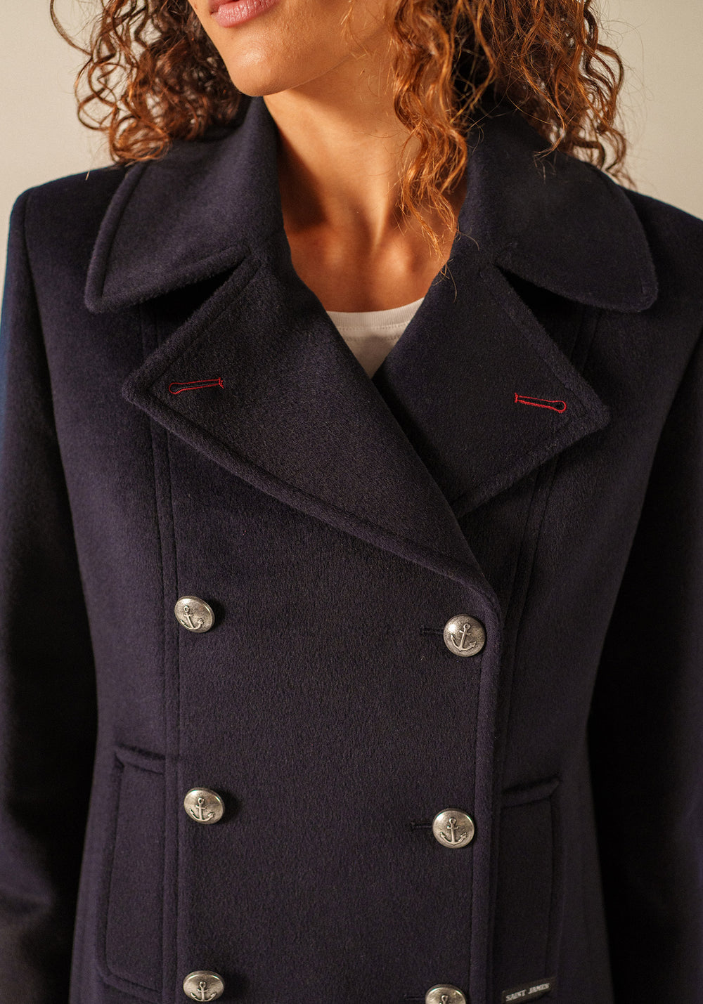 St Briac peacoat (NAVY)