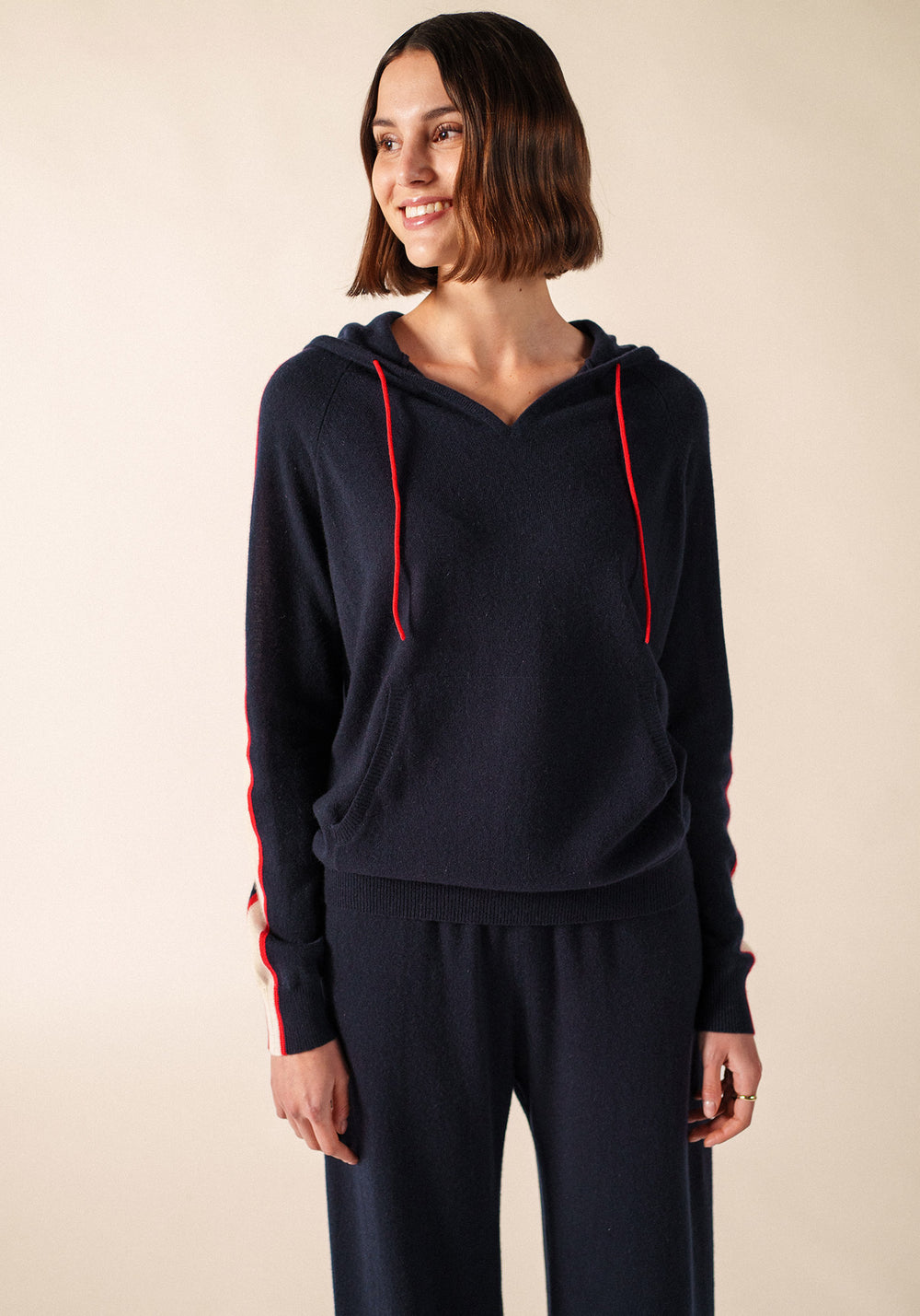 Byron Bay Sweatshirt x Collette Dinnigan (NAVY/CAMEL/TULIPE)