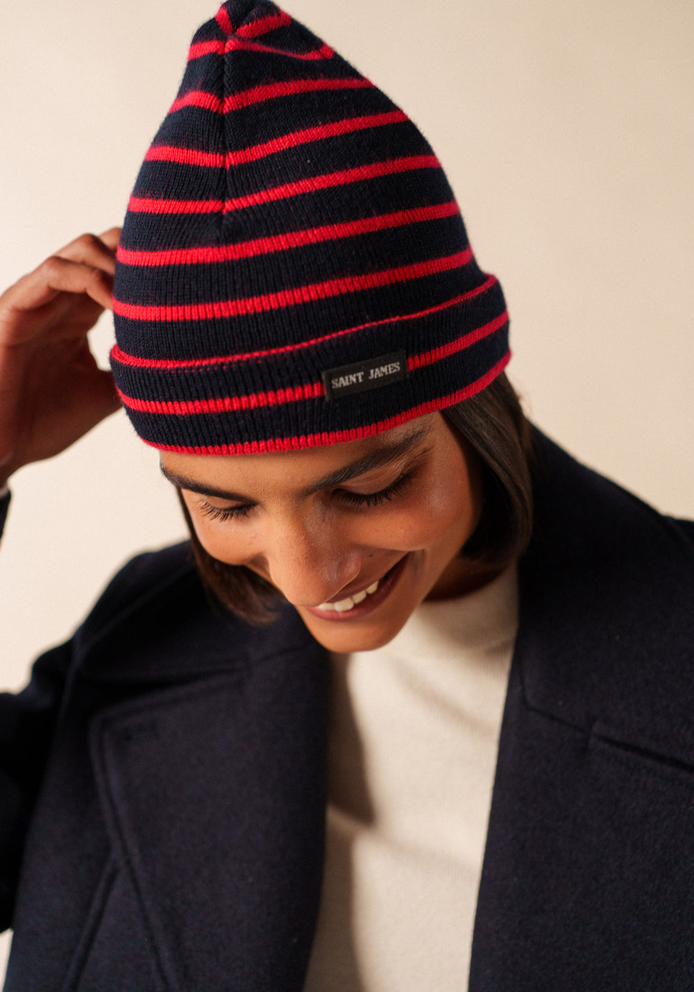 Cartier hat (NAVY/TULIPE)