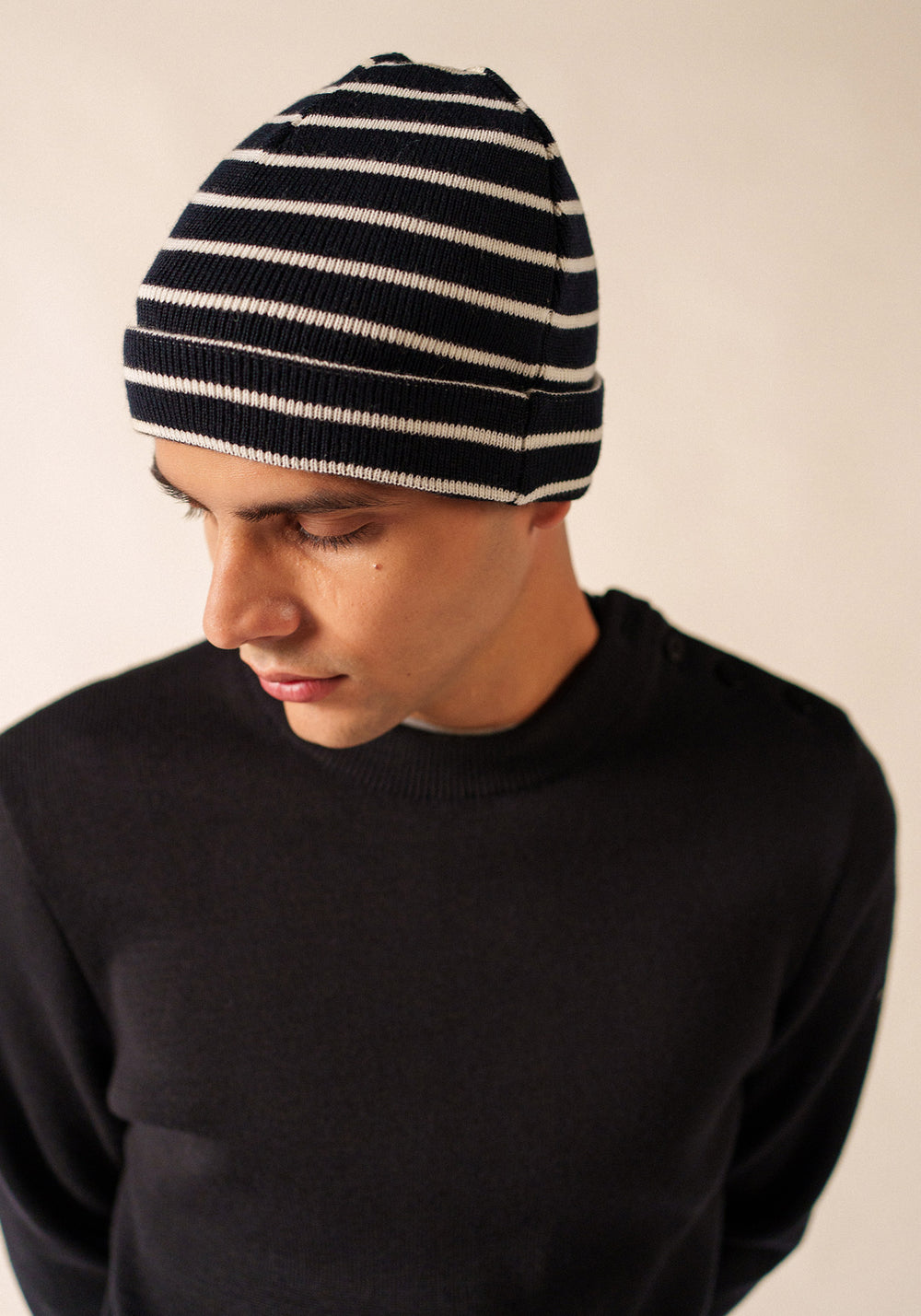 Cartier hat (NAVY/ECUME)