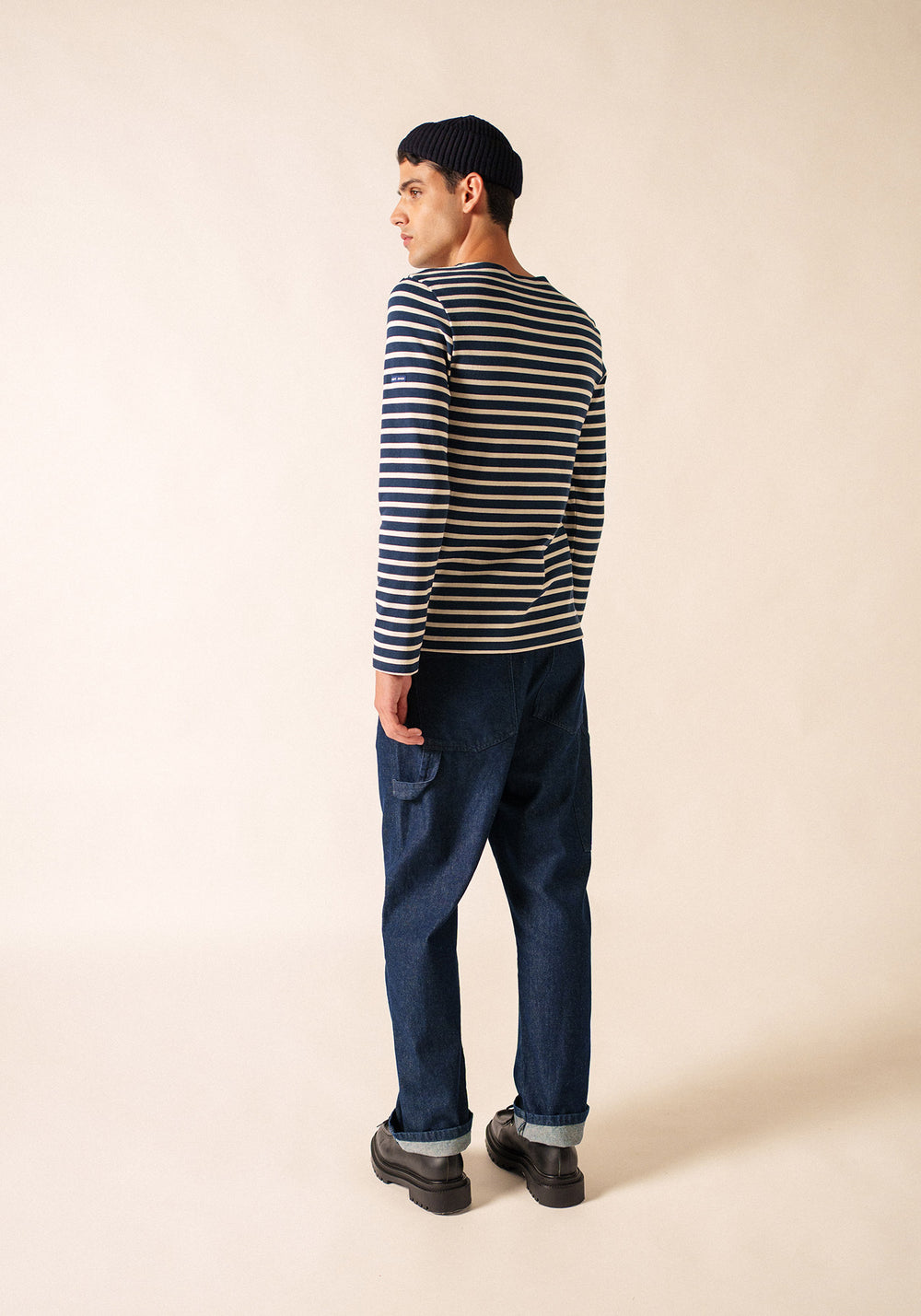 Méridien Breton shirt (MARINE/ECRU)