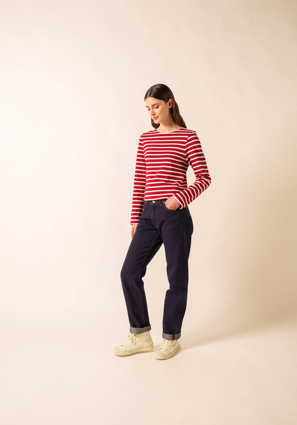 Méridien Breton shirt (PERSAN/ECRU)