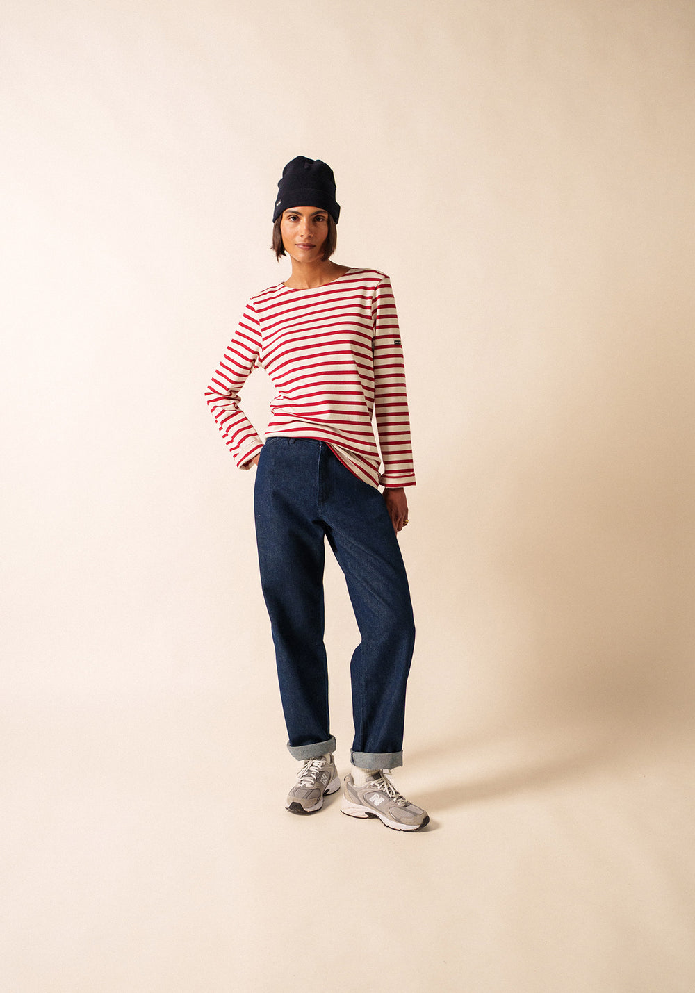 Méridien Breton shirt (ECRU/PERSAN)