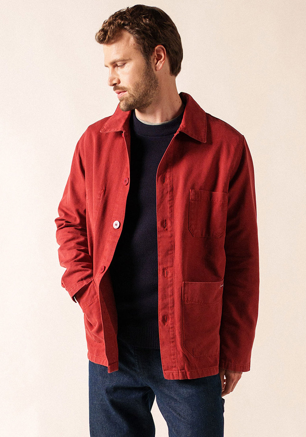 Sirocco jacket (BRIQUE)