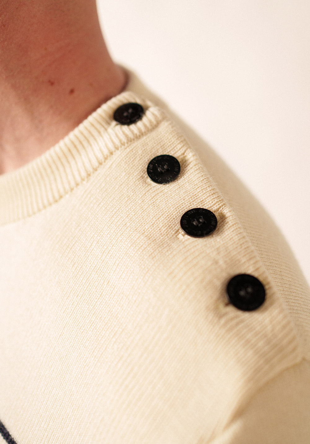 Binic sailor jumper (ECRU/MARINE)