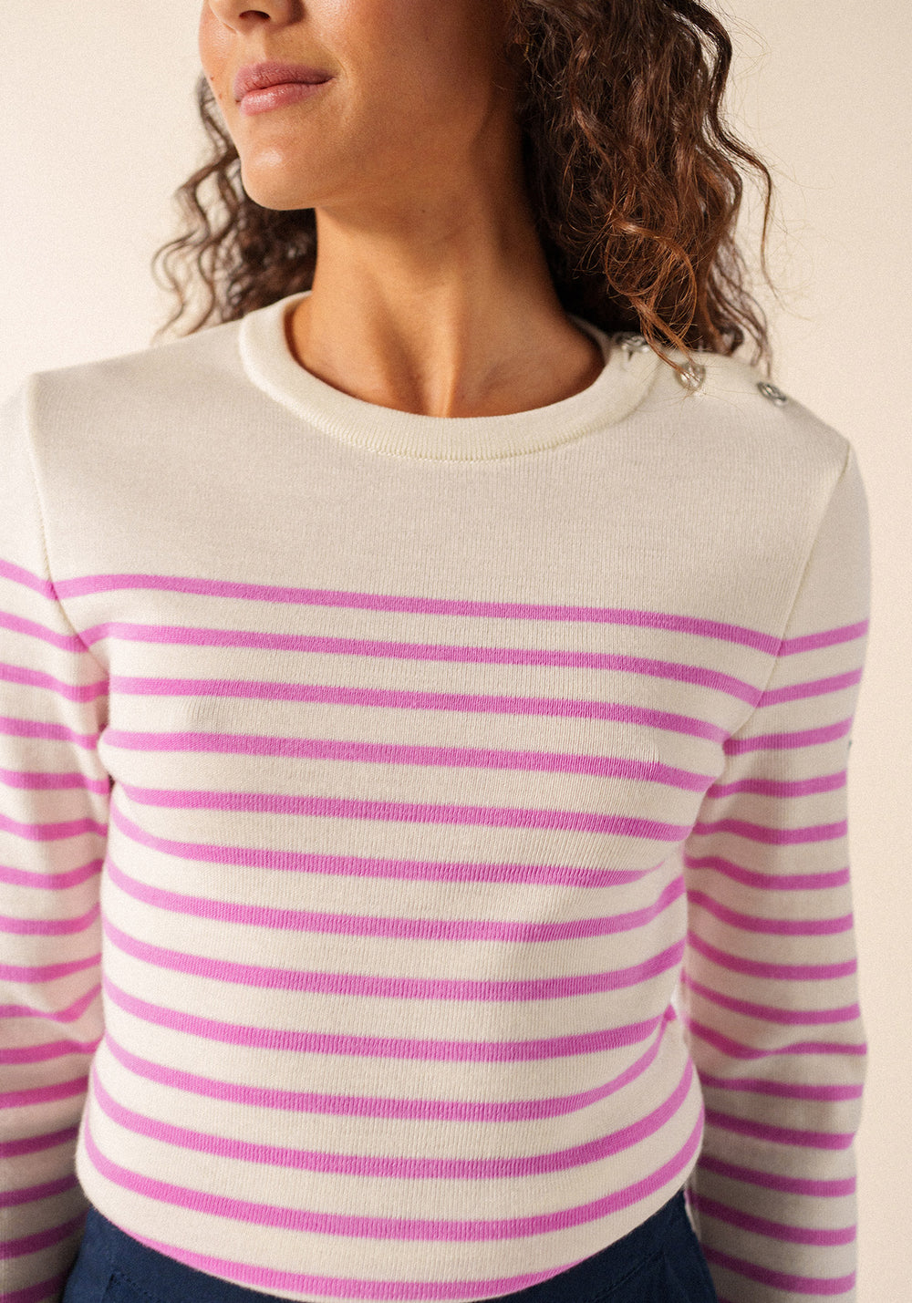 Marée sailor jumper (BLANC/NACRE)