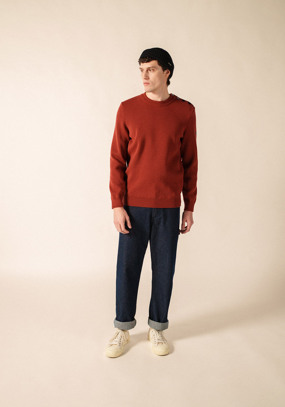 Cancale sailor jumper (TERRACOTTA)