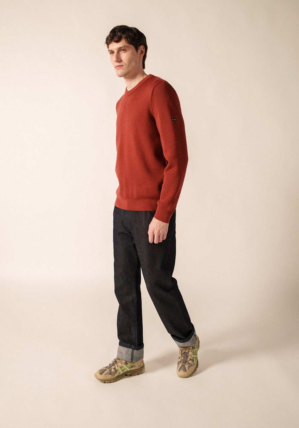 Locronan jumper (TERRACOTTA)