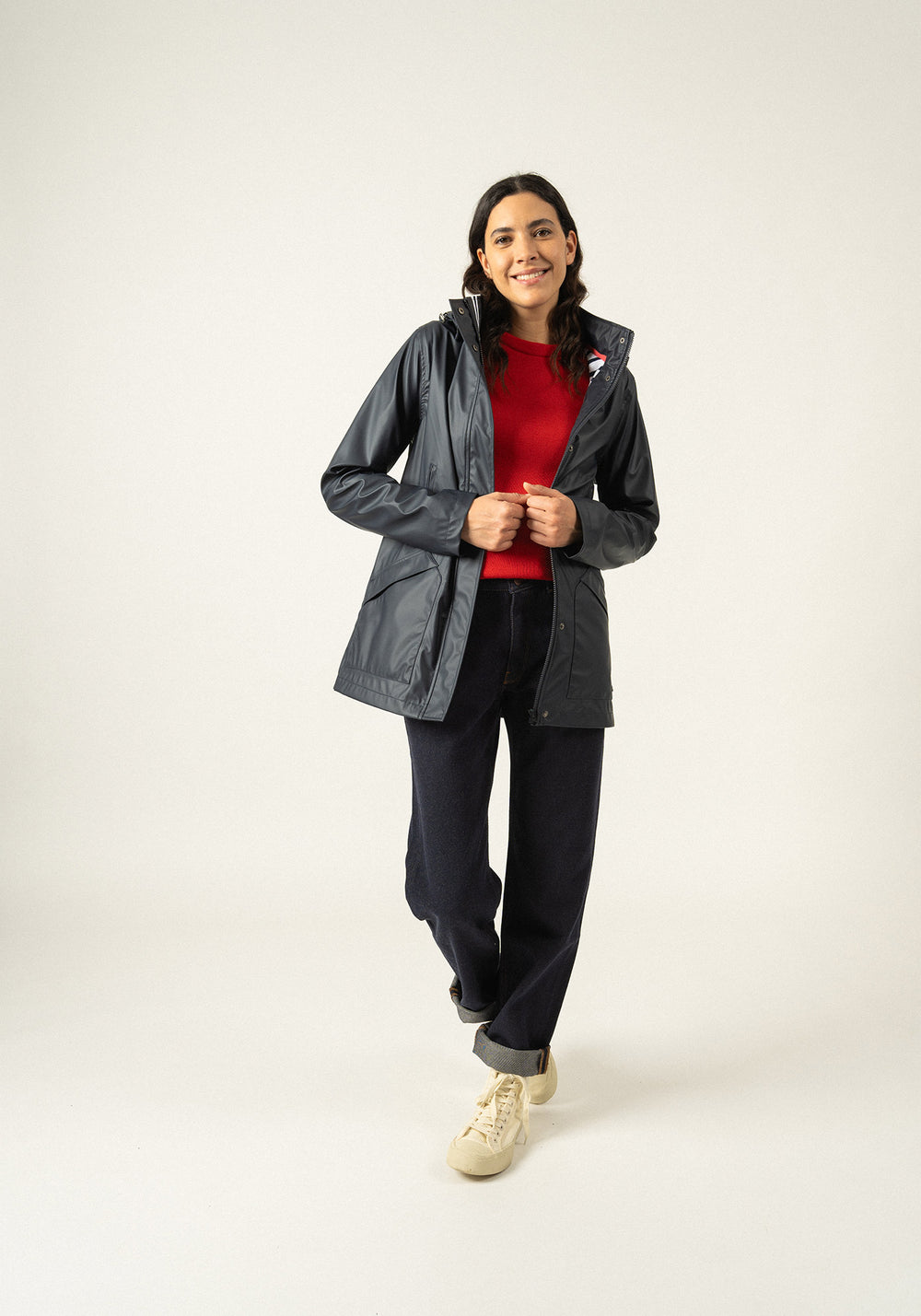 Ste Morgane raincoat (MARINE)