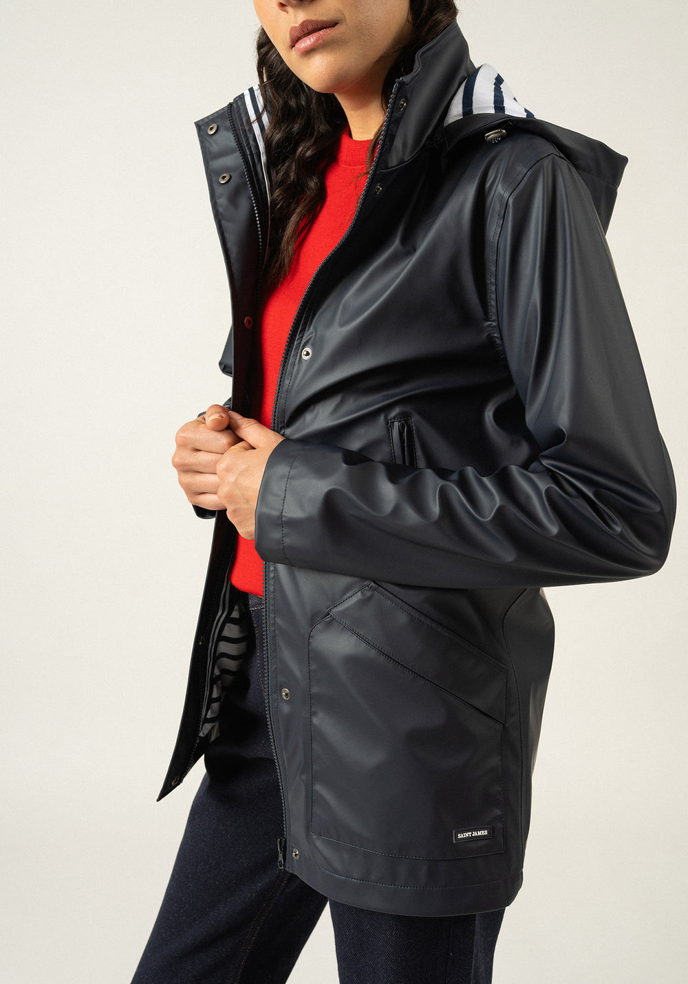 Ste Morgane raincoat (MARINE)