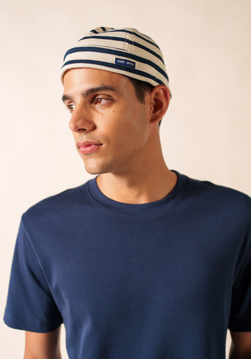 Miki Mériden cap (ECRU/MARINE)