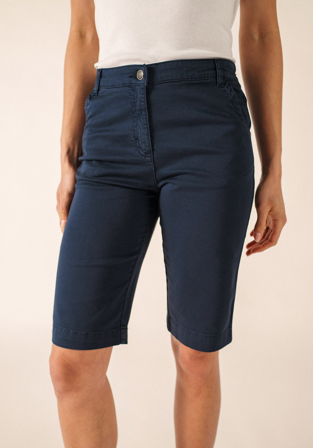 Samantha Bermuda shorts (MARINE)
