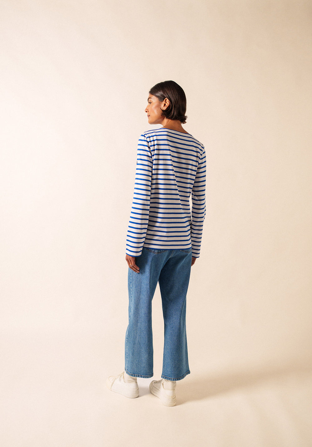 Minquiers Breton shirt (NEIGE/GITANE)