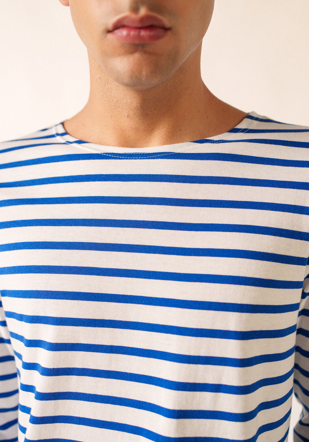 Minquiers Breton shirt (NEIGE/GITANE)