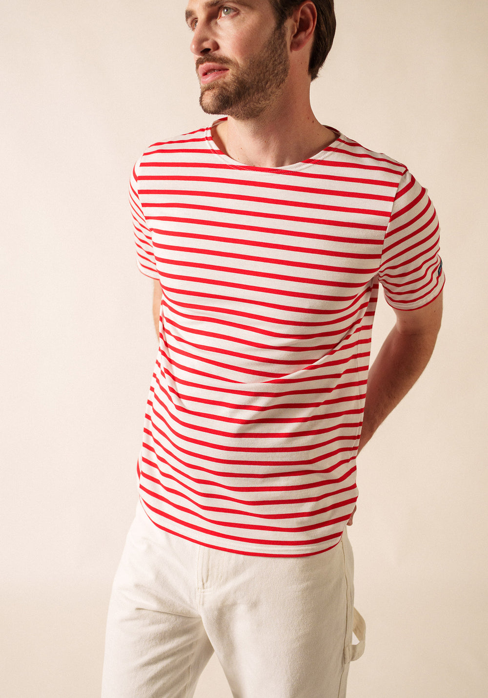 Levant Breton shirt (NEIGE/TULIPE)